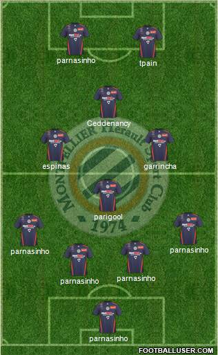 Montpellier Hérault Sport Club Formation 2011
