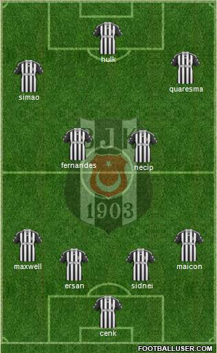 Besiktas JK Formation 2011