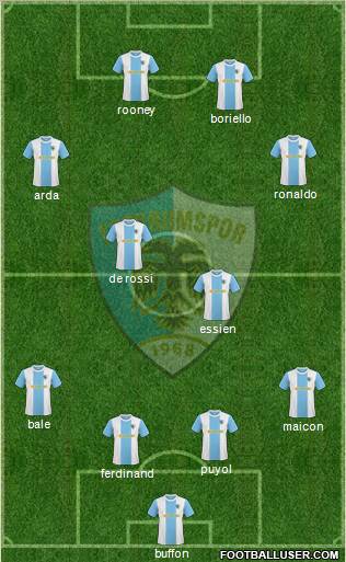 Erzurumspor Formation 2011