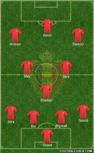 Belgium Formation 2011