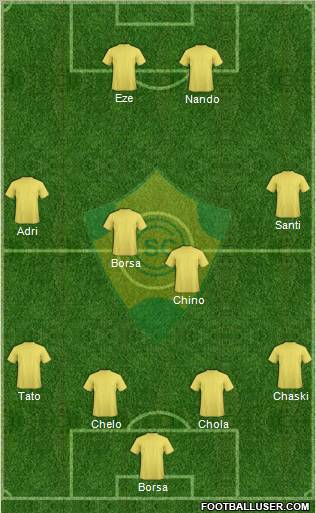 Club Sportivo Cerrito Formation 2011