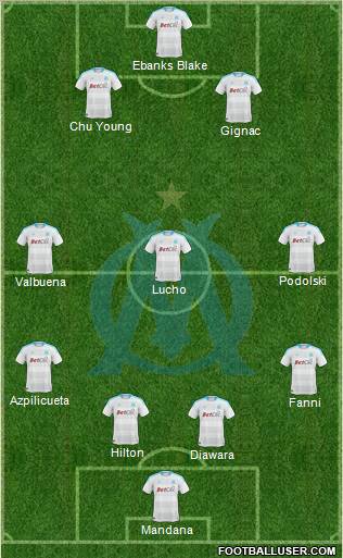 Olympique de Marseille Formation 2011