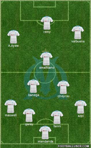 Olympique de Marseille Formation 2011