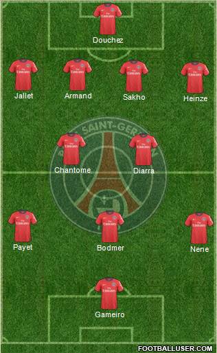 Paris Saint-Germain Formation 2011