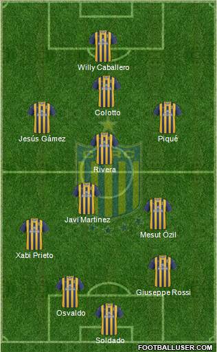 Rosario Central Formation 2011