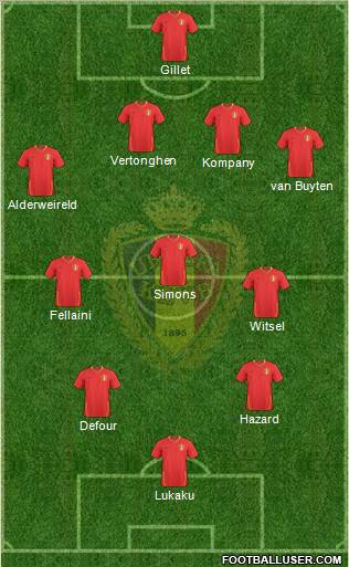Belgium Formation 2011