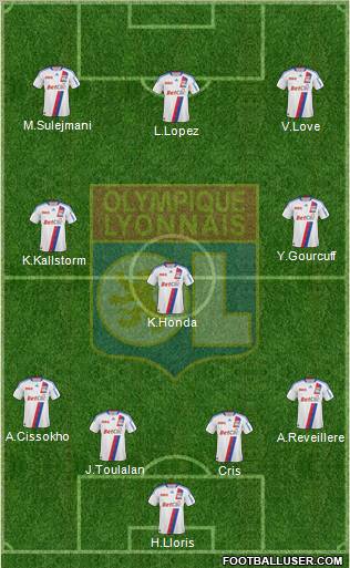 Olympique Lyonnais Formation 2011