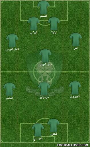 Al-Ahli (KSA) Formation 2011