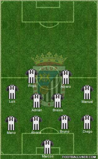 C.D. Badajoz S.A.D. Formation 2011