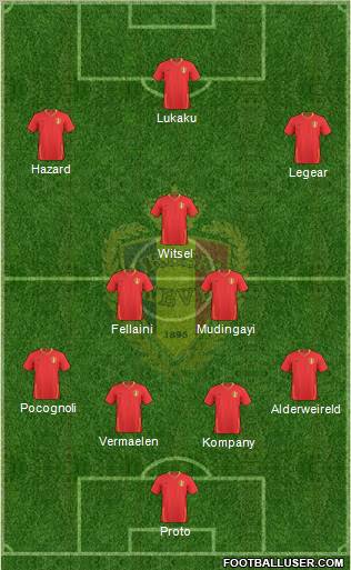 Belgium Formation 2011