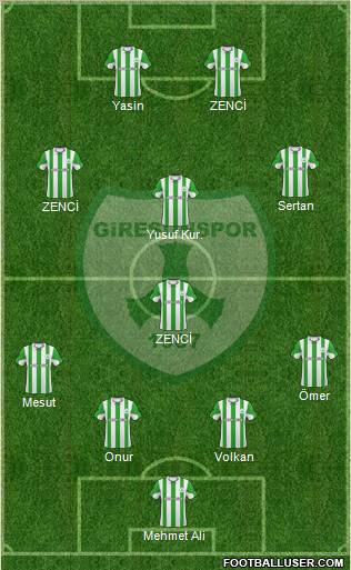 Giresunspor Formation 2011