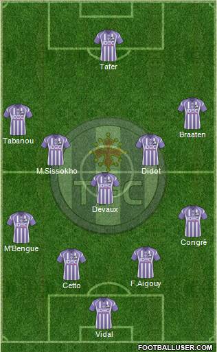 Toulouse Football Club Formation 2011