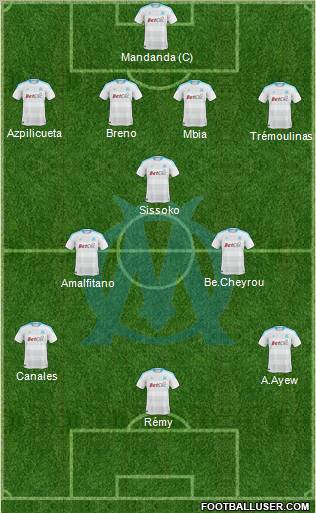 Olympique de Marseille Formation 2011