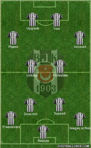 Besiktas JK Formation 2011