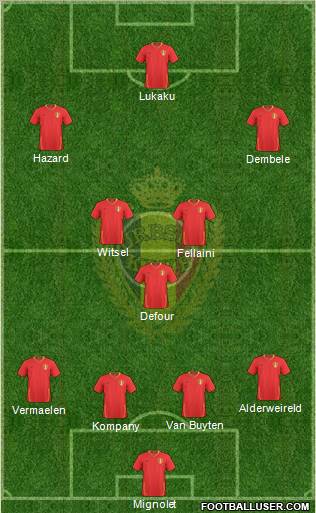 Belgium Formation 2011