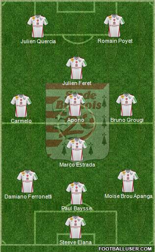 Stade Brestois 29 Formation 2011