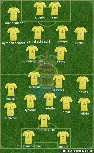U.D. Las Palmas S.A.D. Formation 2011