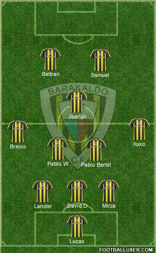 Barakaldo C.F. Formation 2011
