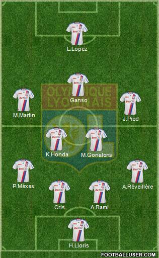 Olympique Lyonnais Formation 2011