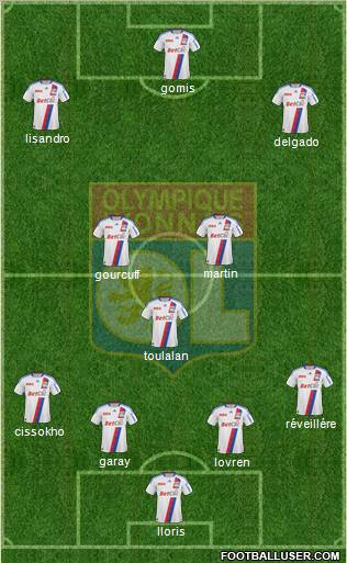 Olympique Lyonnais Formation 2011