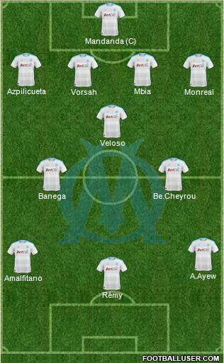 Olympique de Marseille Formation 2011
