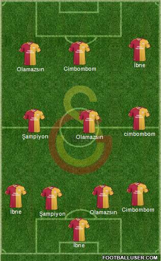 Galatasaray SK Formation 2011
