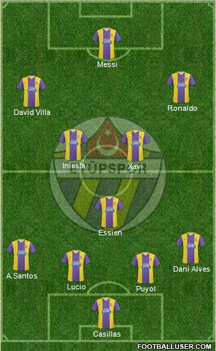 Eyüpspor Formation 2011