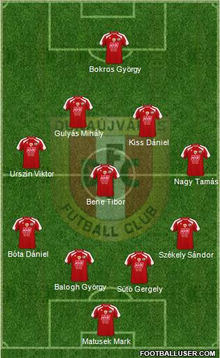 Dunaújváros FC Formation 2011