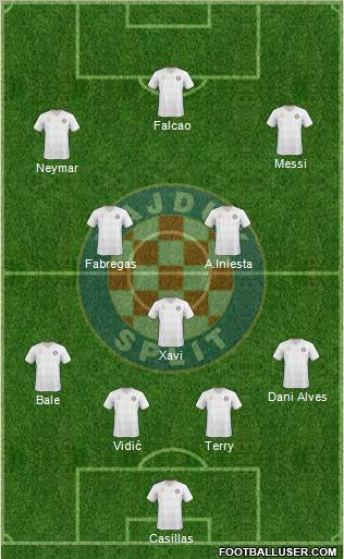 HNK Hajduk Formation 2011