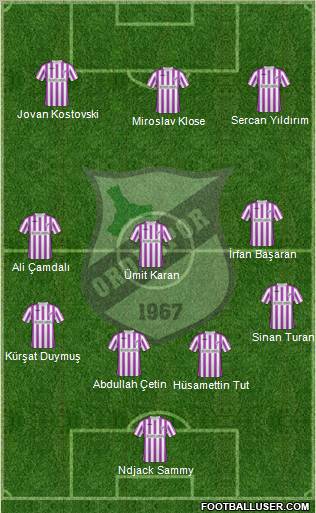 Orduspor Formation 2011