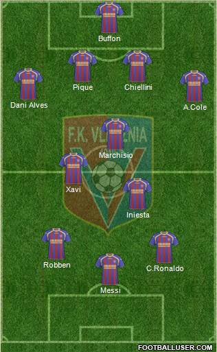 KS Vllaznia Shkodër Formation 2011