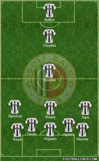 Ascoli football formation