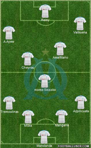Olympique de Marseille Formation 2011