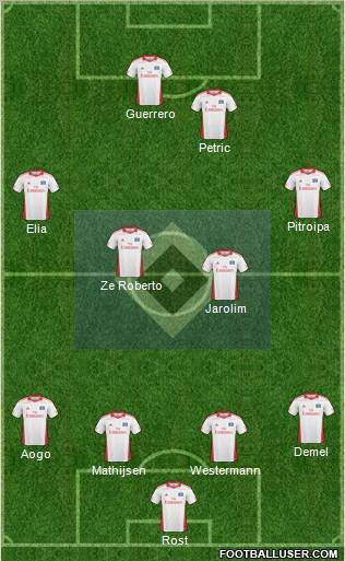 Hamburger SV Formation 2011