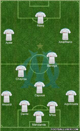 Olympique de Marseille Formation 2011