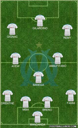Olympique de Marseille Formation 2011