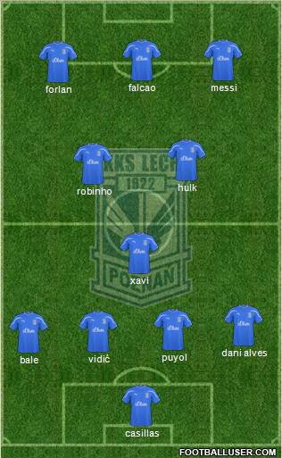 Lech Poznan Formation 2011