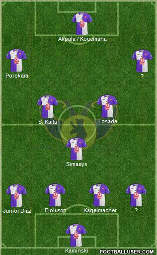 G. Beerschot Antwerpen Formation 2011