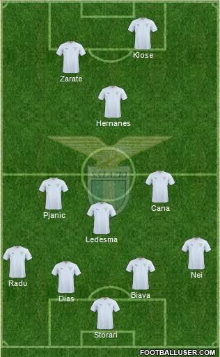 S.S. Lazio Formation 2011