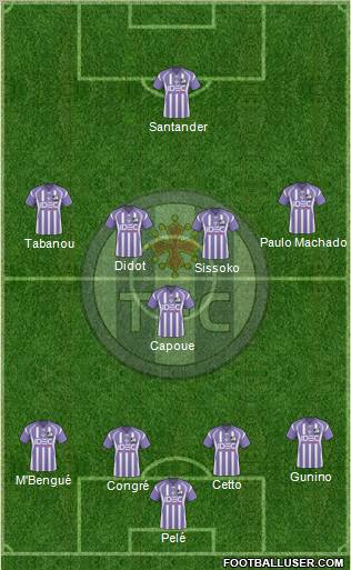 Toulouse Football Club Formation 2011