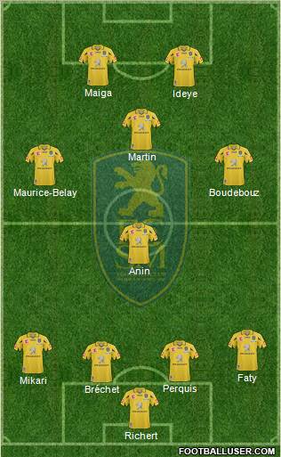 FC Sochaux-Montbéliard Formation 2011