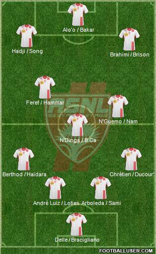 A.S. Nancy Lorraine Formation 2011