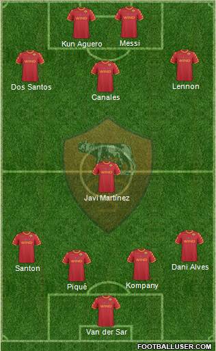 AS Roma Formation 2011