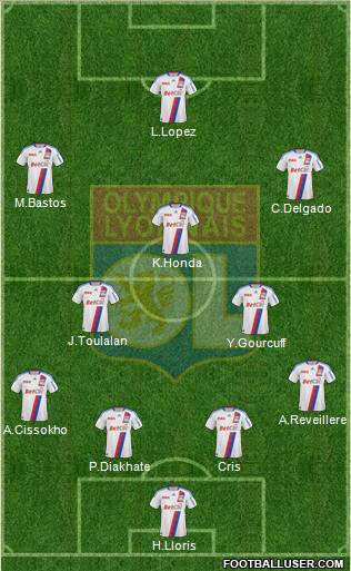Olympique Lyonnais Formation 2011