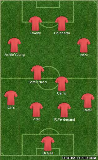 Saudi Arabia 4-4-1-1 football formation