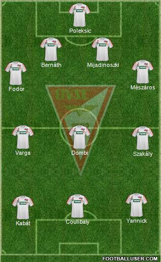 Debreceni VSC Formation 2011