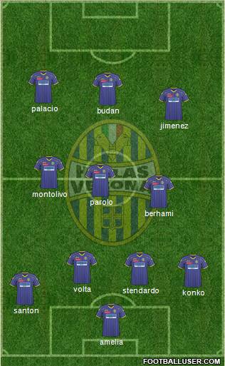 Hellas Verona Formation 2011