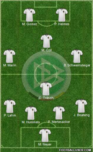 Germany Formation 2011