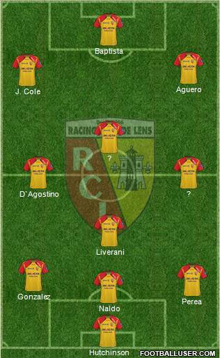 Racing Club de Lens Formation 2011