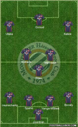 Montpellier Hérault Sport Club Formation 2011
